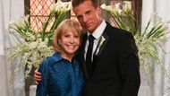 Charleson as Monica with her beloved son Jason in 2021 | Image Source: ABC